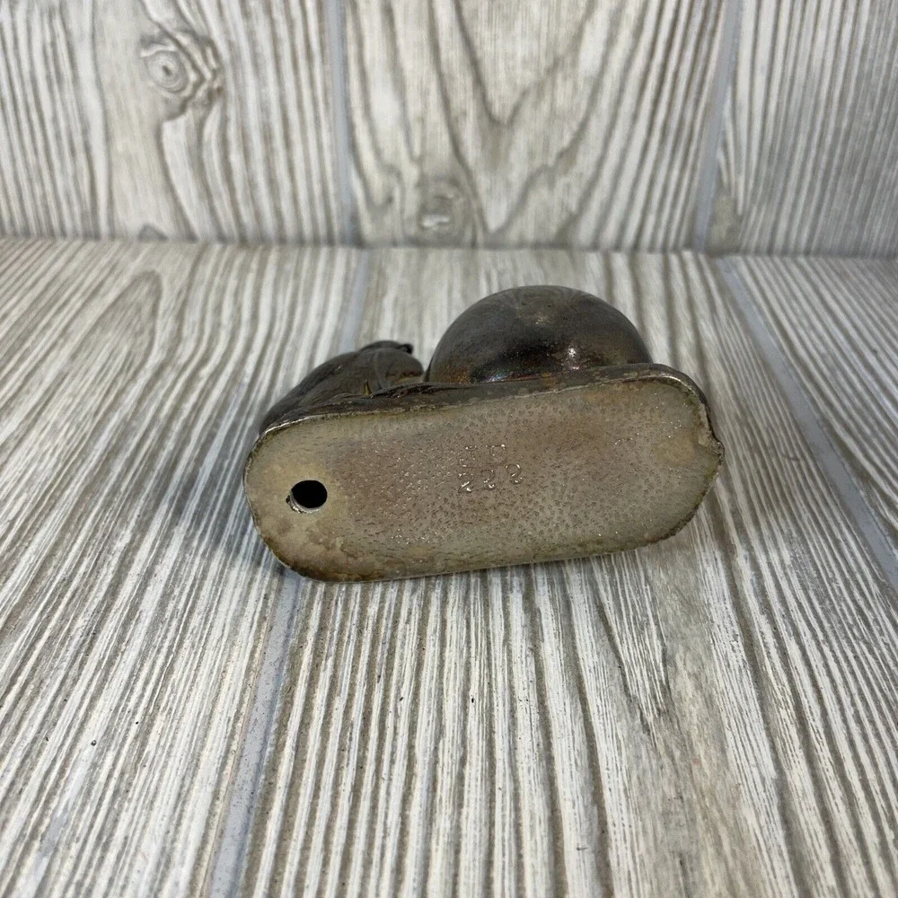 Vintage Jennings Brothers JB 222 Silver Plate Chick and Egg Toothpick Holder